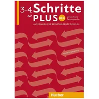 Hueber Schritte plus Neu 3+4 A2 Deutsch als Zweitsprache.