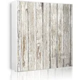 Banjado Großer Schlüsselkasten Metall 30x30cm Weiß Scharnier Rechts 50 Haken Beschreibbar Magnetisch Motiv Weißes Holz
