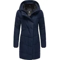 Ragwear Wintermantel "Pavla Coat", Damen, Gr. 5XL (50), blau (navy), Obermaterial: 100% Polyester. Innenfutter: 100% Polyester. Wattierung: 100% Polyester, tailliert ca.