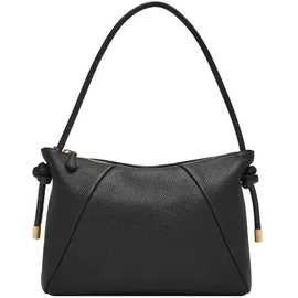 Fossil Schultertasche Willa Leather Shoulder Bag Black