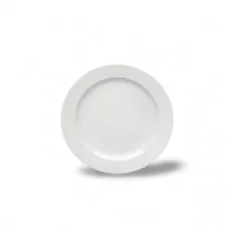 Caterado 6x Dessertteller ADRINA, Farbe: weiß, Durchmesser: 19 cm