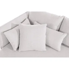 OTTO home Ottomane Nöre Polyester 138 x 86 x 128 cm Beige
