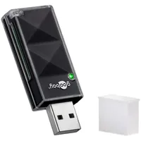 goobay SD/SDHC externer Kartenleser USB 2.0 schwarz