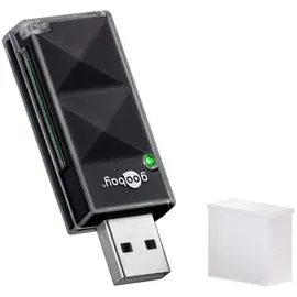 goobay SD/SDHC externer Kartenleser USB 2.0 schwarz