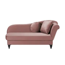 Recamiere  Nadja ¦ rosa/pink ¦ Maße (cm): B: 190 H: 92 T: 85