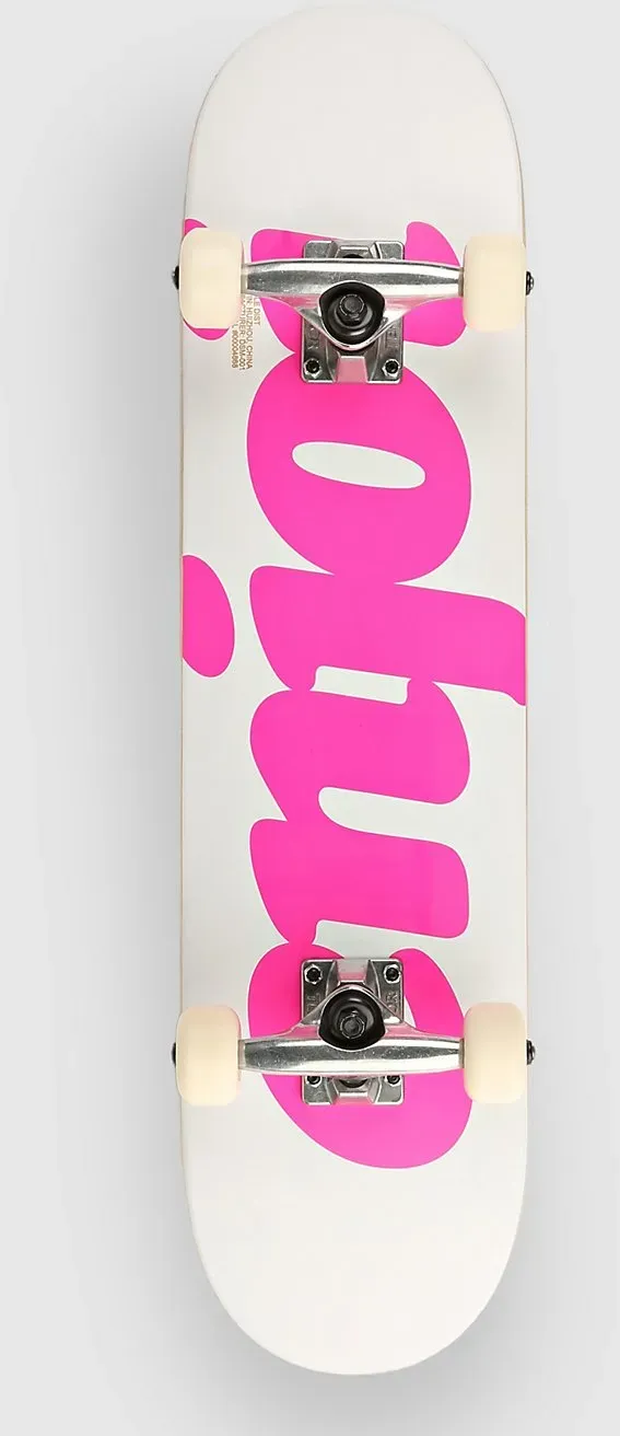 Enjoi Seventies Logo Yth Fp 7.25" Skateboard pink Gr. Uni