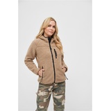 Brandit Textil Brandit Ladies Teddyfleecejacket Hood, Camel