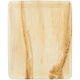 Wisefood Palmblatt Tabletts - Palmblatt Tablett 32,5 x 26 cm, 1⁄2 Gastro-Norm rechteckig