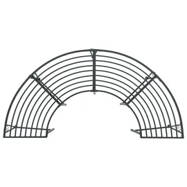 vidaXL Baumbank 160 x 80 x 44 cm Grau
