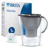BRITA Wasserfilter Brita Tischwasserfilter Marella graphit, 2,4 l