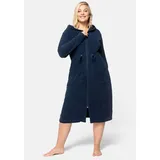 sheego Bademantel in marine | Gr.: 52/54