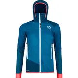 Ortovox Damen SW Col Becchei Hybrid Jacke (Größe M, blau)