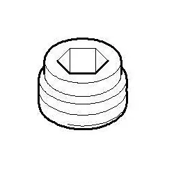 Dornbracht Nippel 0924040202090 09240402020 D.16 x 10 mm