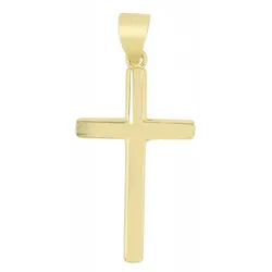 Ketten-Anhänger ADELIA ́S, gold, Schmuckanhänger, Damen, Silber 925 (Sterlingsilber)