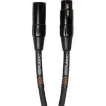 Roland Black-Serie symmetrisches Mikrofonkabel, Länge: 4,5m – RMC-B15, schwarz