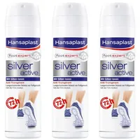 Hansaplast Fußpflege Fußspray Silver Active 150 ml