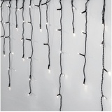 Star Trading LED Lichtervorhang Crispy Ice White, 5,9m