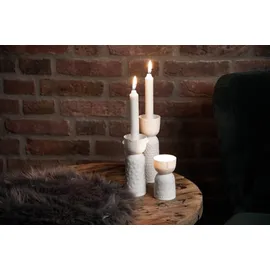räder Windlicht Lucia Porzellan Weiß