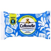Cottonelle Feuchtes Toilettenpapier Sauber Pflegend 1-lagig, 42 Tücher