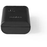 Nedis Drahtloser Audiosender Bluetooth® Bis zu 2 Kopfhörer Schwarz