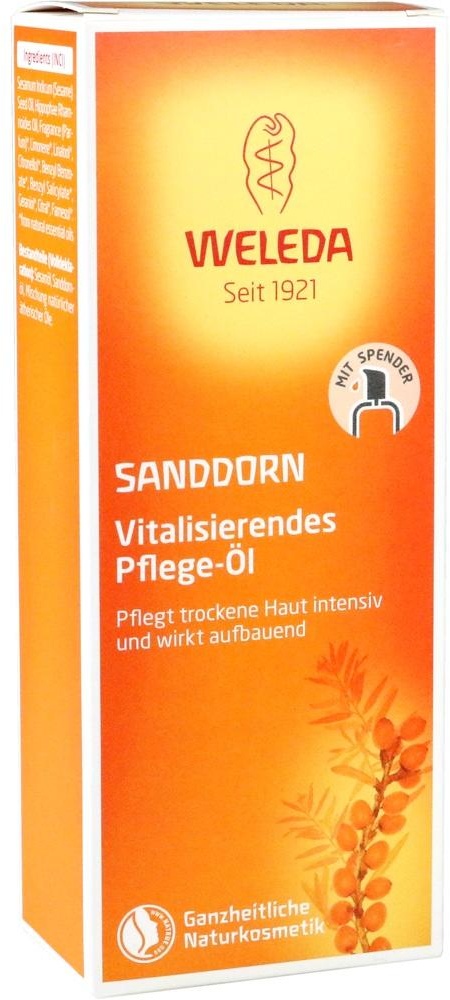 Weleda Sanddorn Vitalisierendes Pflege-Öl 100 ML
