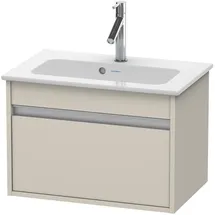 Duravit Waschtischunterschrank 1 Auszug 60 x 41 x 38,5 cm Taupe Matt