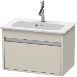 Duravit Waschtischunterschrank 1 Auszug 60 x 41 x 38,5 cm Taupe Matt