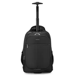 Roncato Easy Office 2.0 2 Rollen Rucksacktrolley 48 cm Laptopfach  schwarz