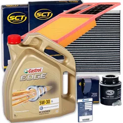 Filterset+castrol Ll 5w30 Öl Für 1.6 105 Ps Skoda Fabia 2 Roomster 5j Mc Cfna: Filterset Inspektionspaket Vag: 6q0819653 Vag: 6q0819653b Vag: Jzw81965