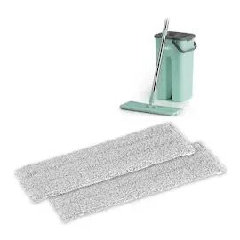 MAXXMEE Ersatz-Wischtuch 2er-Set - grau