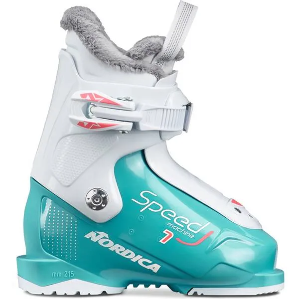 NORDICA Kinder SPEEDMACHINE J 1 (GIRL), AZZURRO/BIANCO/ROSA, 15,5