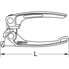 KS Tools Mini Bremsleitungs-Biege-Werkzeug 3-6mm (120.1050)