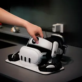 Bobovr D3 Ladegerät Weiss Meta Quest 3