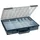 RAACO Sortimentskasten Polypropylen 338 x 261 x 57 mm blau/transparent 17 Fächer