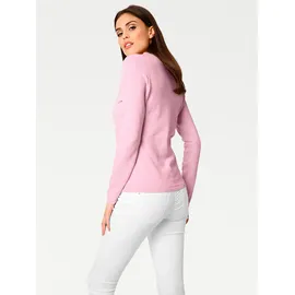 Heine V-Pullover Rosa 42