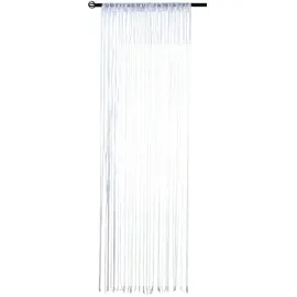 Gardinenbox Fadengardine, Shanghai HxB 230x100 cm, Weiß, Lurex