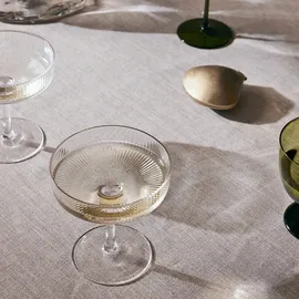 Ferm Living Ripple Champagnerglas 0,3 l 2 St.