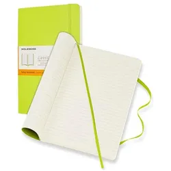 MOLESKINE Notizbuch Classic Collection flexibler Einband liniert A5 240 Seiten hellgrün