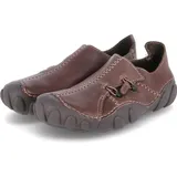 CLARKS Herren Momo Spirit 2 Slipper, Braun Ebony Leather, 42