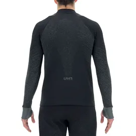 Uyn Exceleration langarm Laufshirt Herren black/cloud S