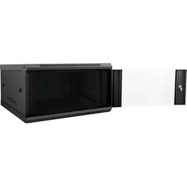 vidaXL Netzwerkschrank mit Speicher Schwarz 60 x 60 x 35 cm Stahl