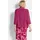 GOLDNER Kurzgröße: Blaue leichte Jacke mit Schalkragen, Halbarm", in pink, | Gr.: 24