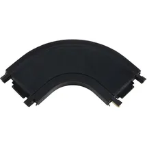 Brilliant Click&Shine Verbinder Kurve Sand-Schwarz