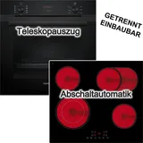 Siemens PKM Set 3D Heißluft Glaskeramik Kochfeld