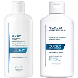 Ducray Elution ausgleichendes Shampoo + Anti-schuppen-shampoo