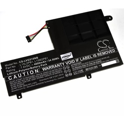Akku für Laptop Lenovo Yoga 510 / Yoga 510-14IKB / Typ L15L2PB1 - 7,6V - 4600 mAh