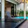 Outsunny Sonnenliege 200 x 73 x 103 cm Blau