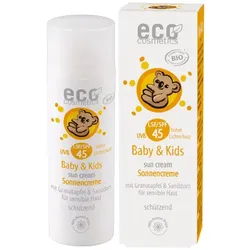 Eco Cosmetics Baby & Kids Sonnencreme LSF45