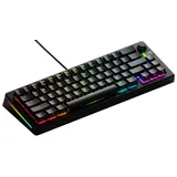 Glorious Gaming GMMK 3: Mechanische Tastatur, Kompakt 65%, modulares Dichtungssystem, Doubleshot-PBT-Tastenkappen, Aluminium-Schalterplatte, Hot-Swap (3/5-Pin), Amerikanische QWERTY - Schwarz