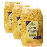 Alnatura Bio Cornflakes ungesüßt, 300g (Packung mit 3)